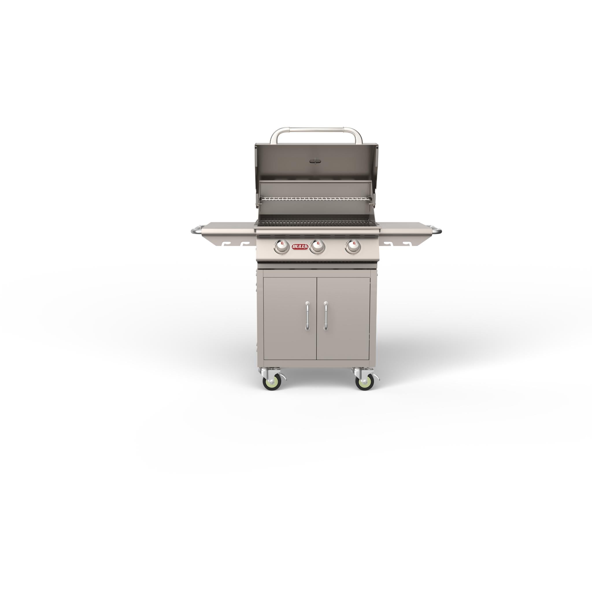 Bull 24" Steer Premium Complete Grill Cart 3 Burner / 45,000 BTU's