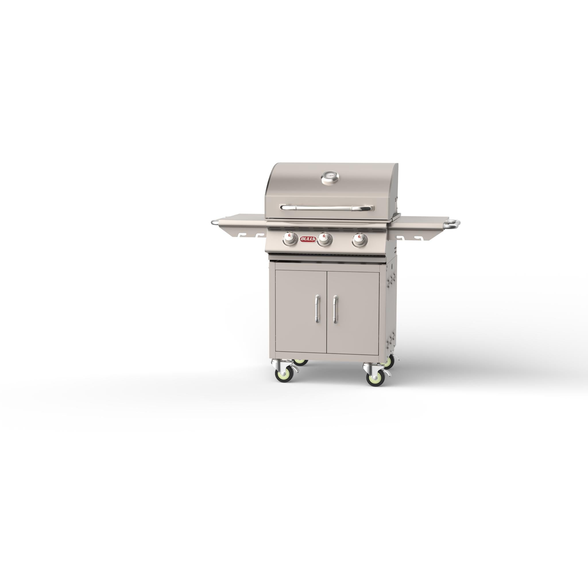 Bull 24" Steer Premium Complete Grill Cart 3 Burner / 45,000 BTU's