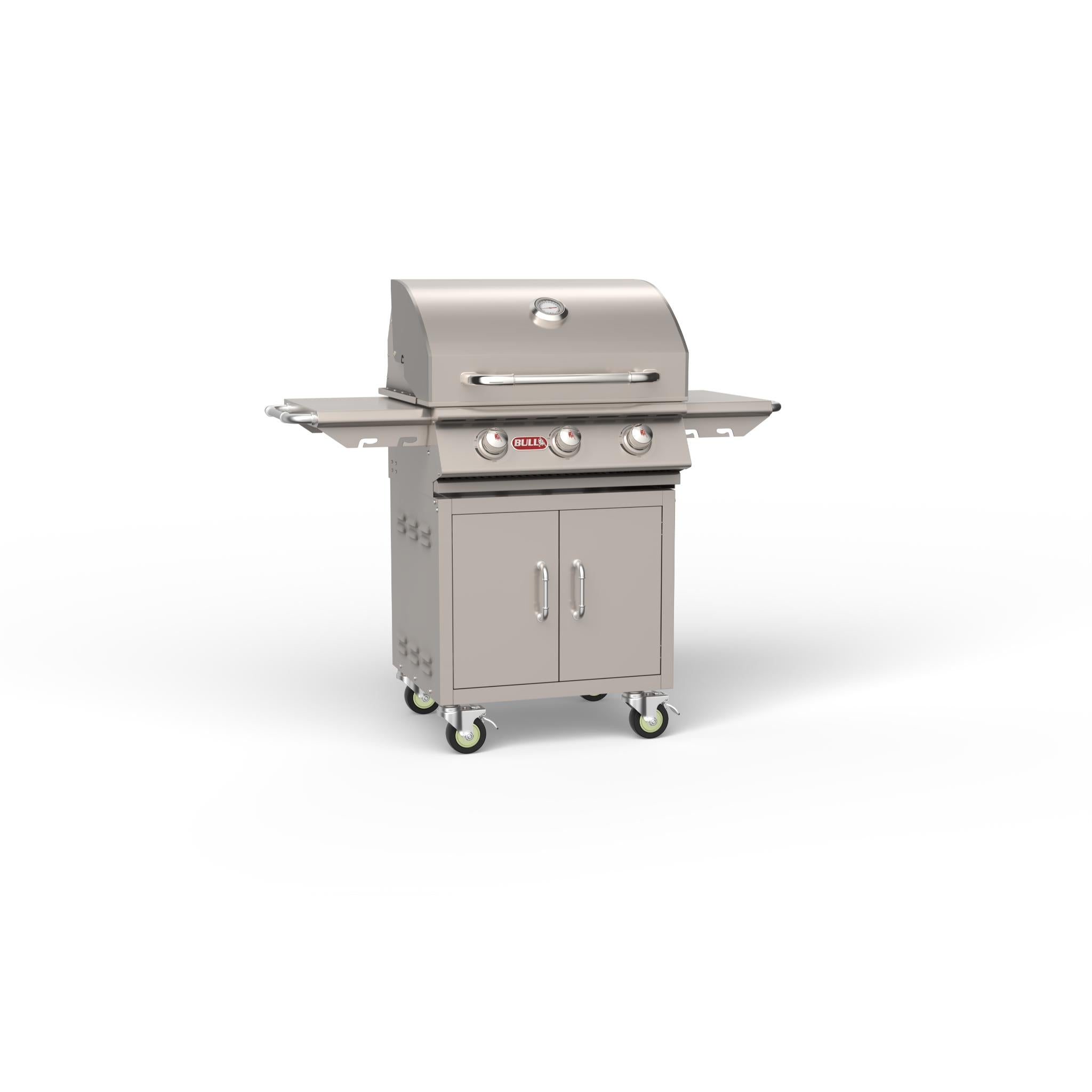 Bull 24" Steer Premium Complete Grill Cart 3 Burner / 45,000 BTU's