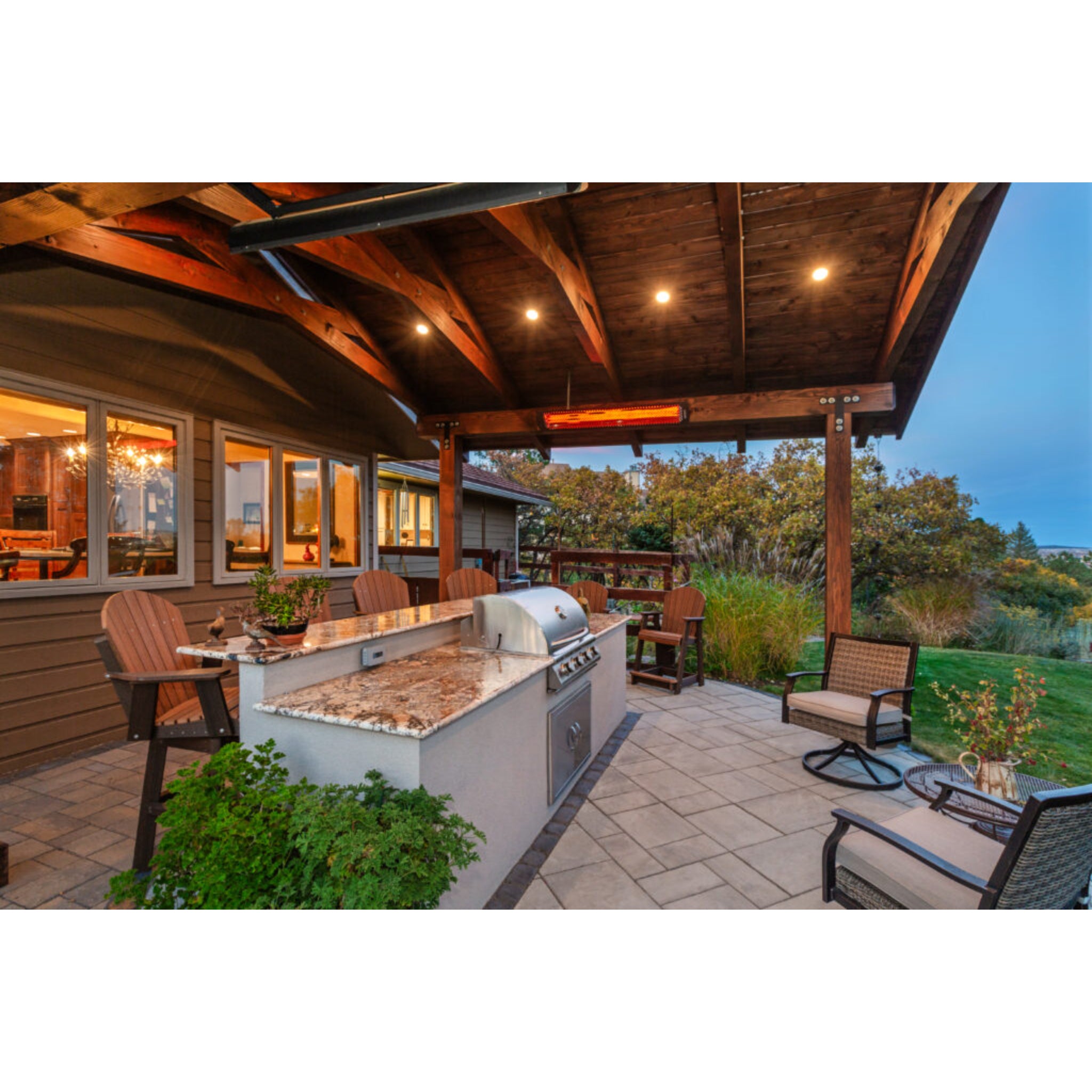 Bromic Tungsten Smart-Heat Electric Outdoor Heaters 56"