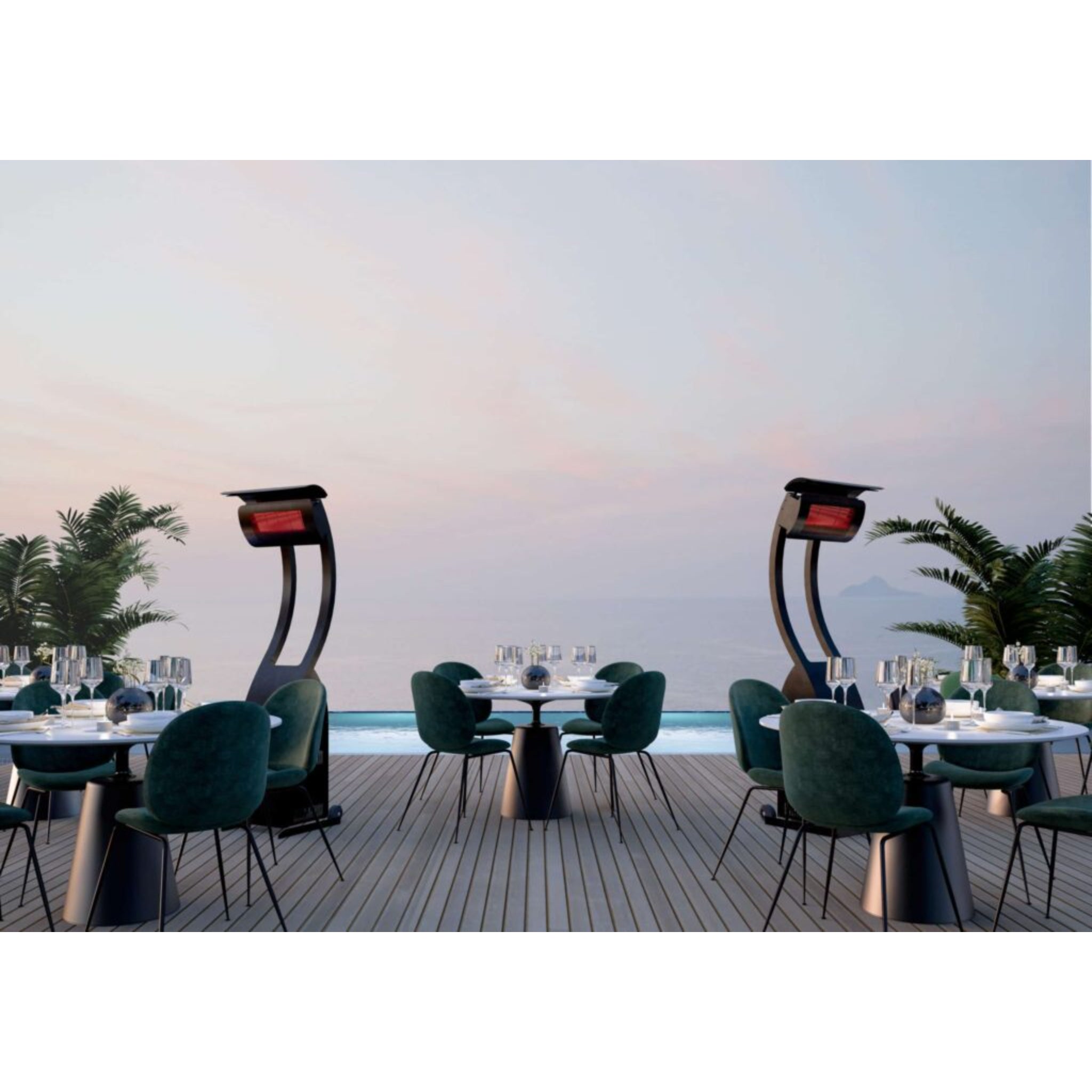 Bromic Tungsten Smart-Heat Portable Gas Premium Outdoor Heaters