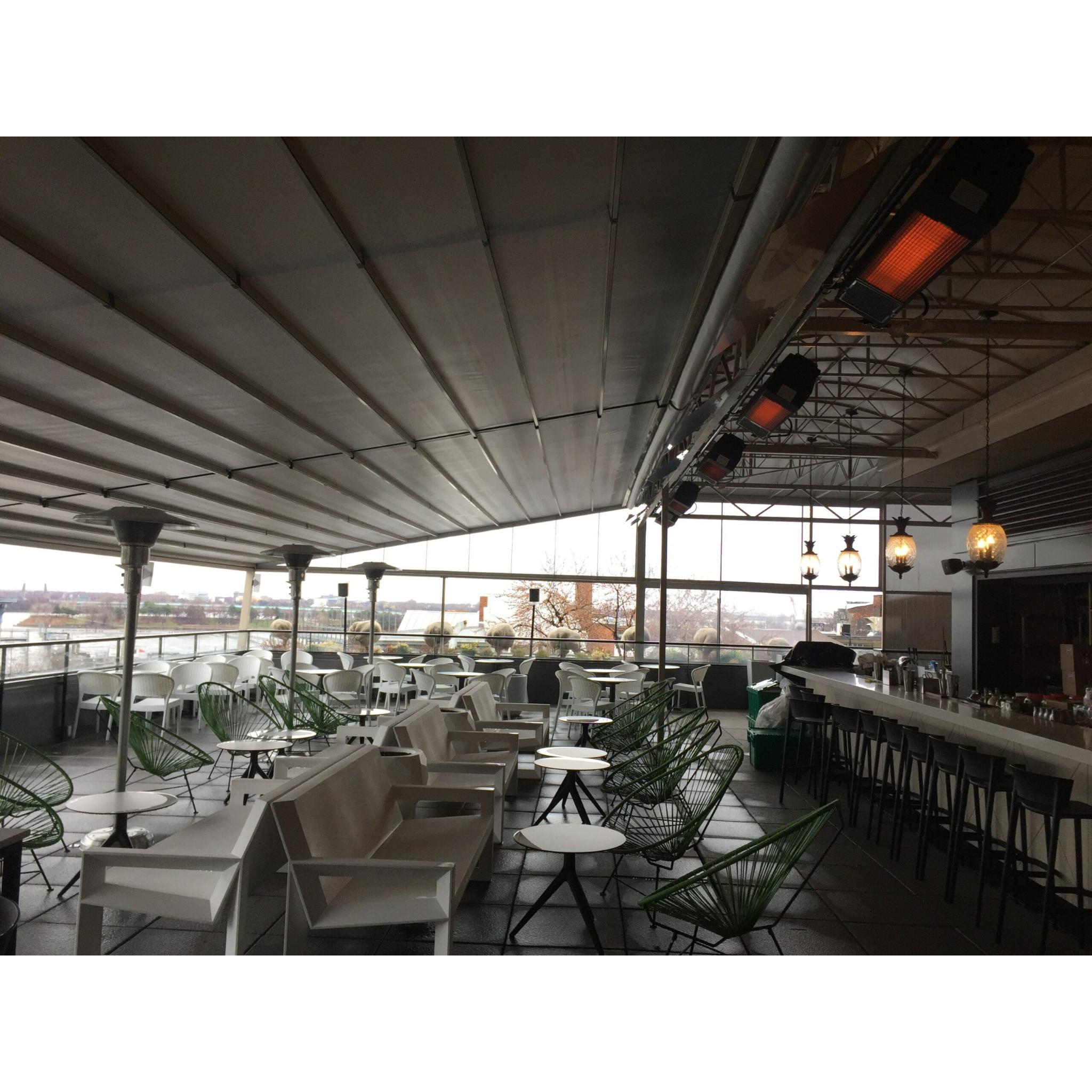 BistroSchwank 2100 Series Single Stage Patio Heater