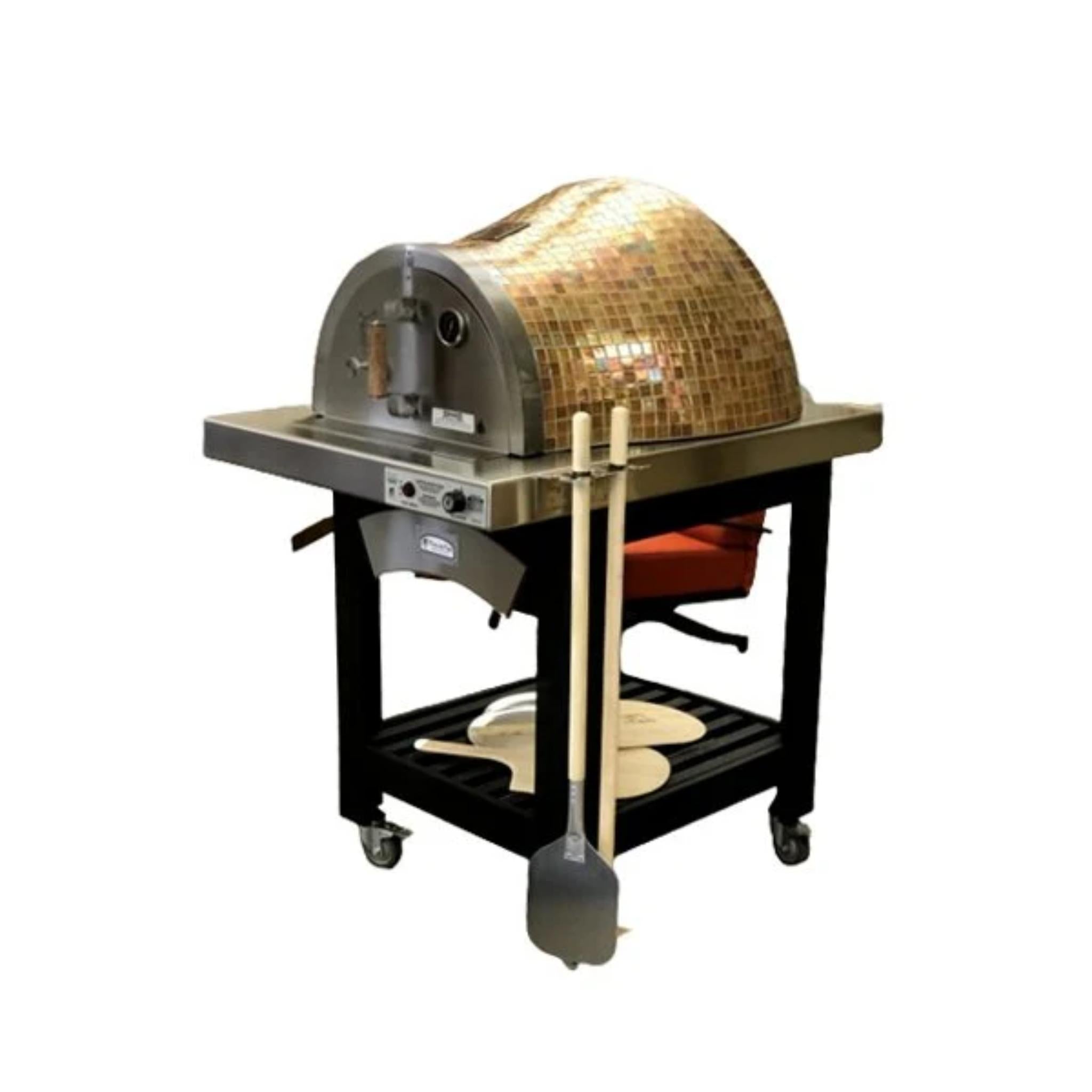HPC Forno De Pizza Forno Series Portable Pizza Oven with Cart