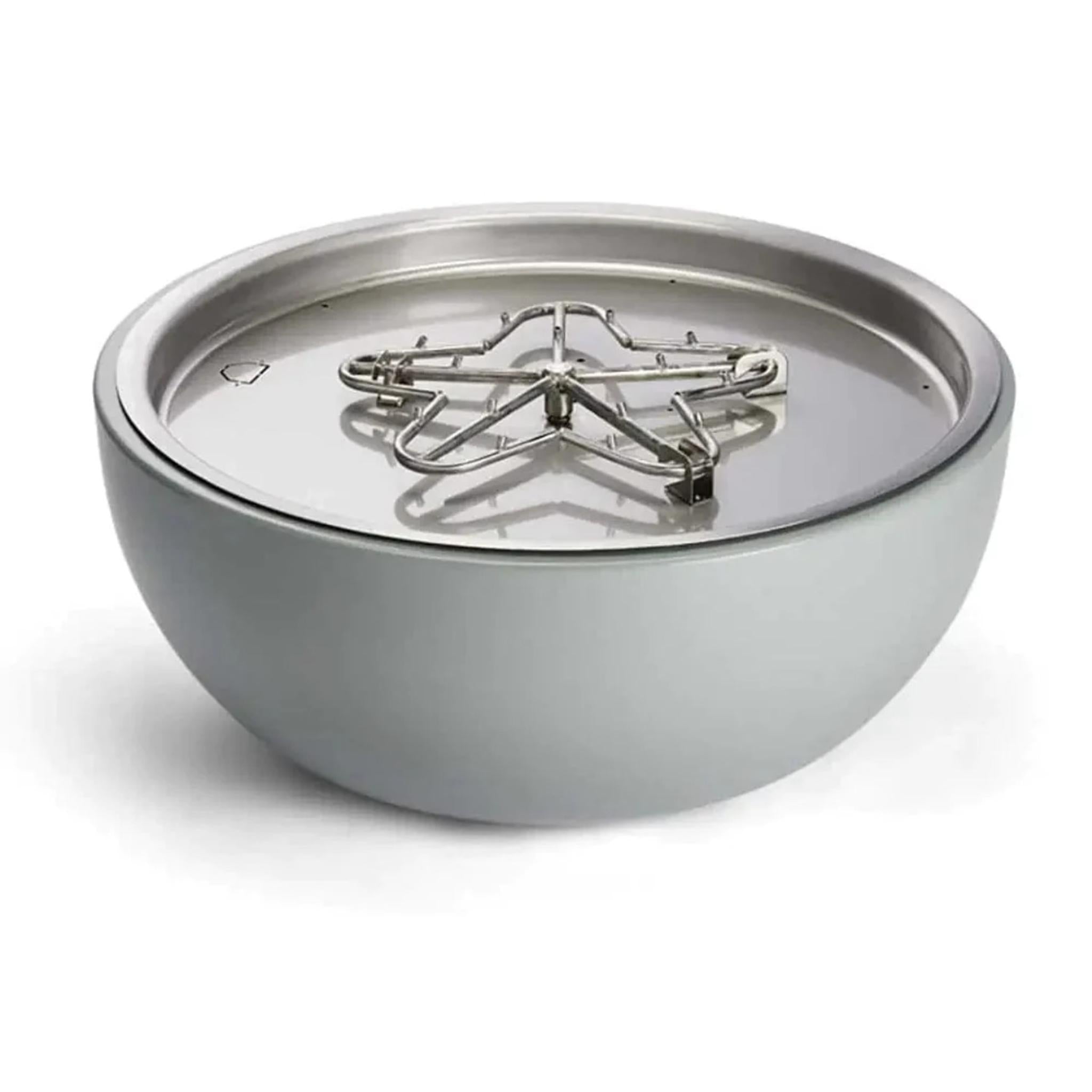 HPC Aluminum Spun Fire Bowl 35" Concrete Finish