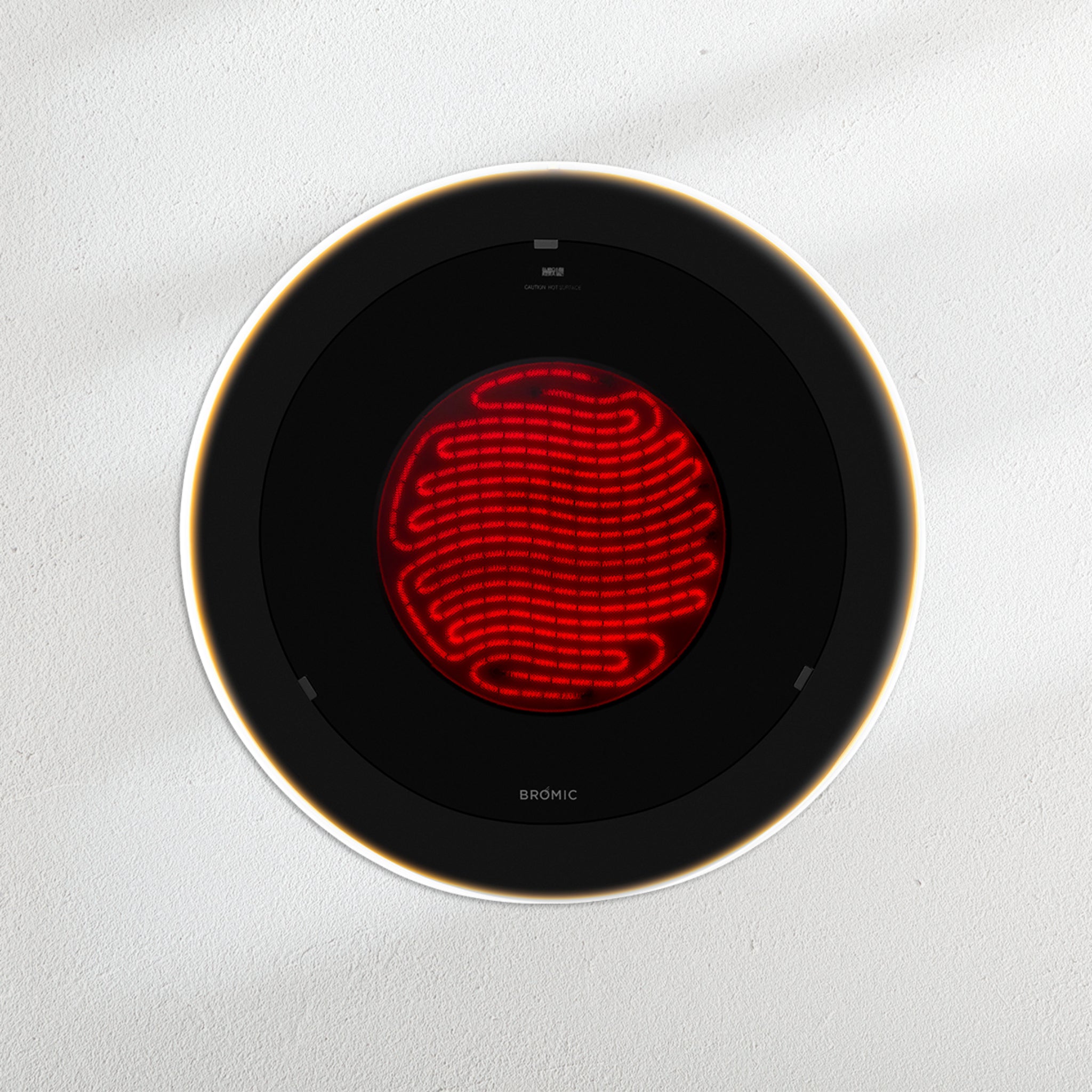 Bromic Eclipse Smart-Heat Electric Heater with Arched Wall Mount