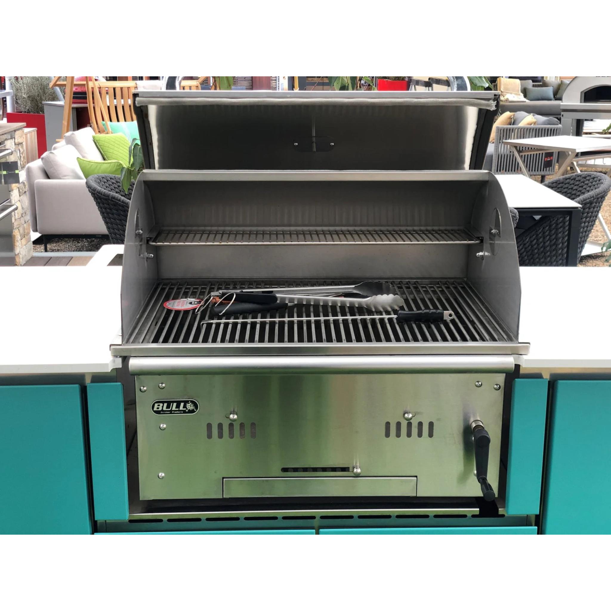 Bull 30" Bison Premium Drop In Charcoal Grill