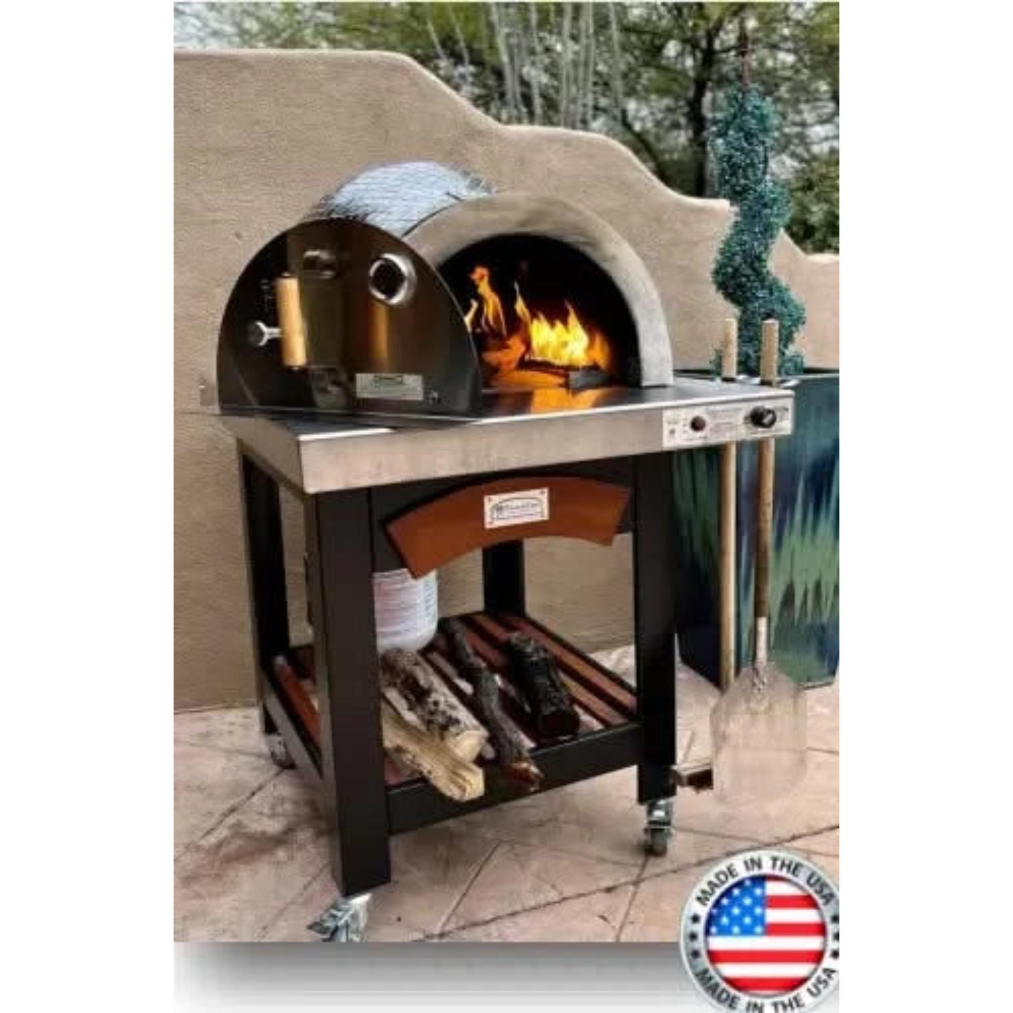 HPC Forno De Pizza Forno Series Portable Pizza Oven with Cart