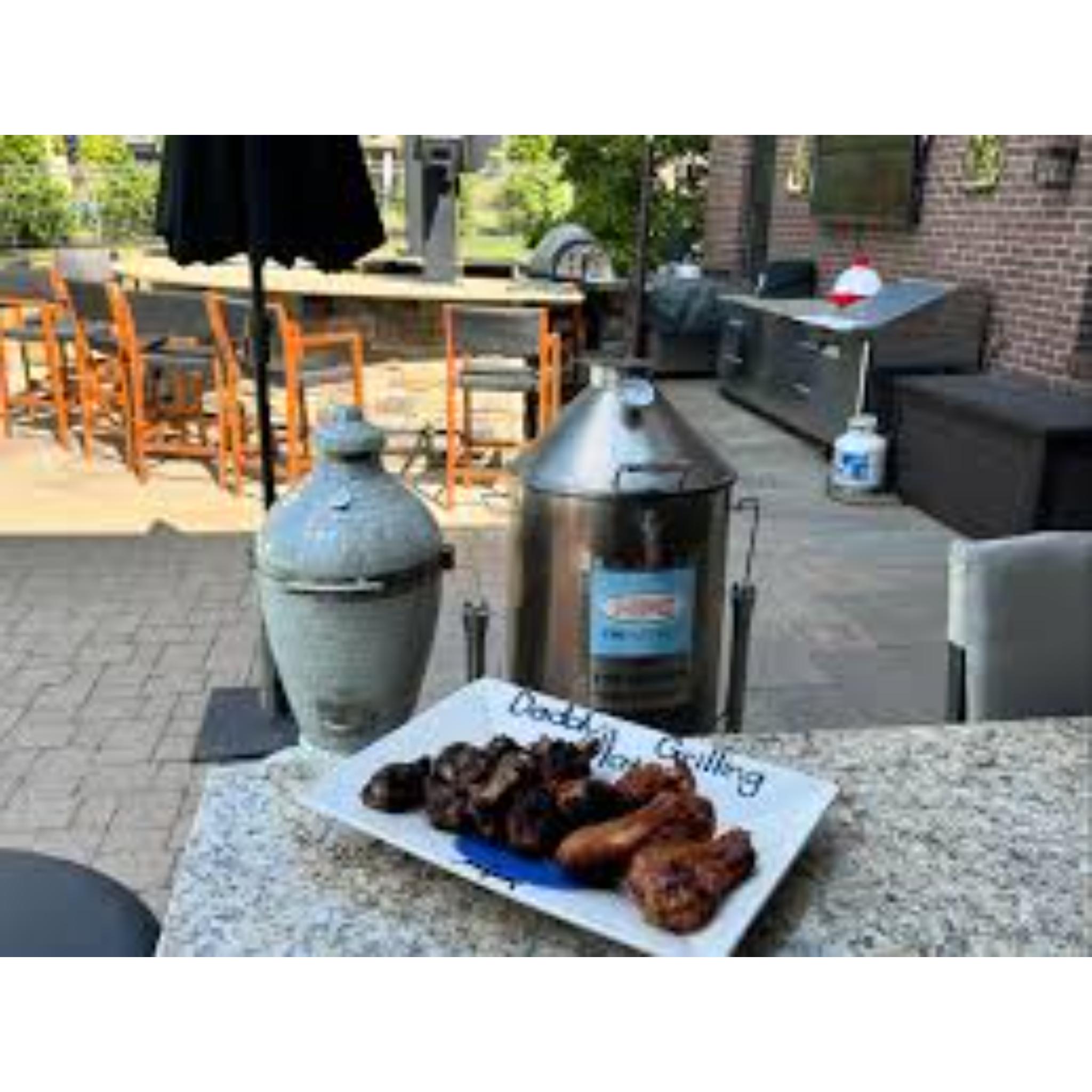 HPC Stainless Steel Drum Smoker