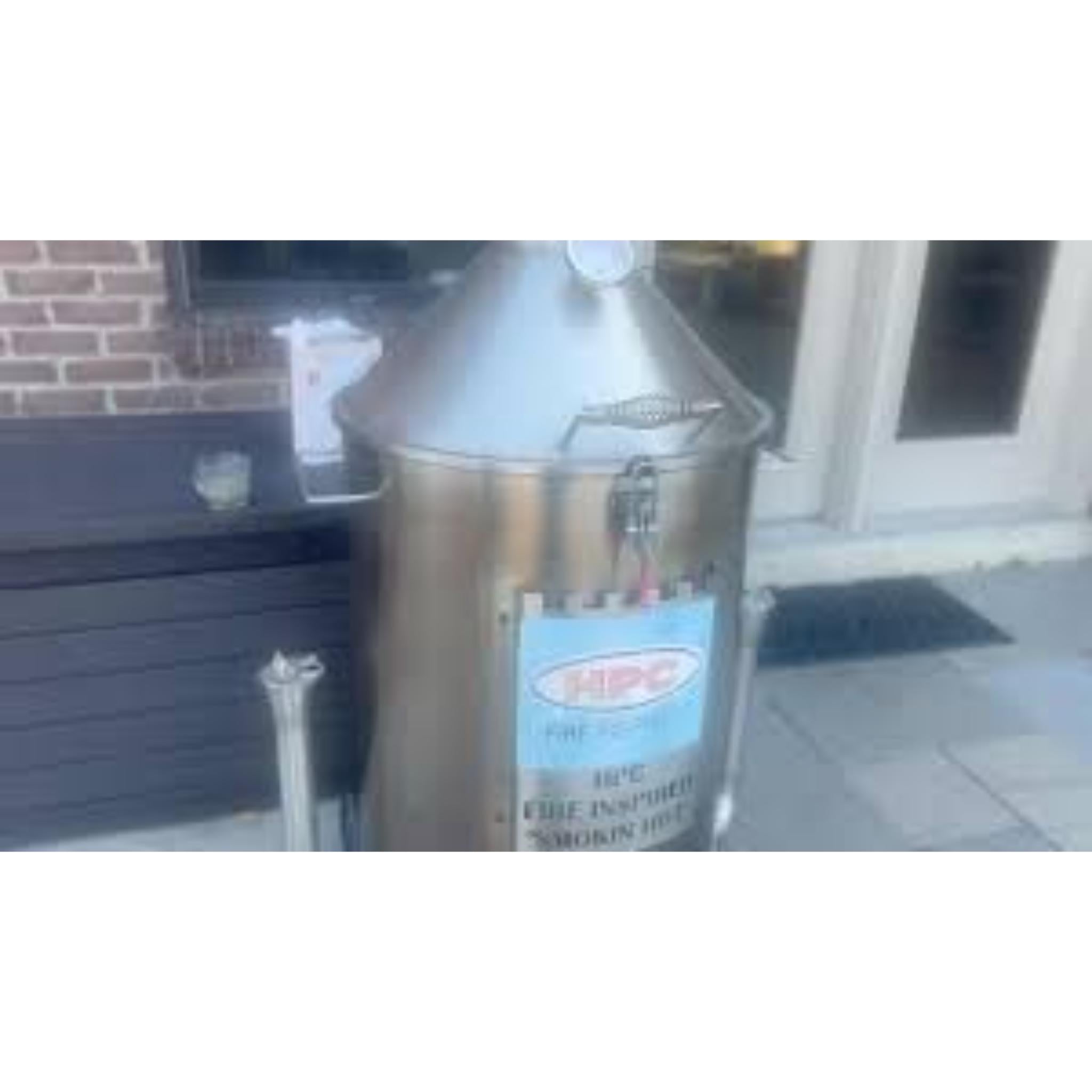 HPC Stainless Steel Drum Smoker