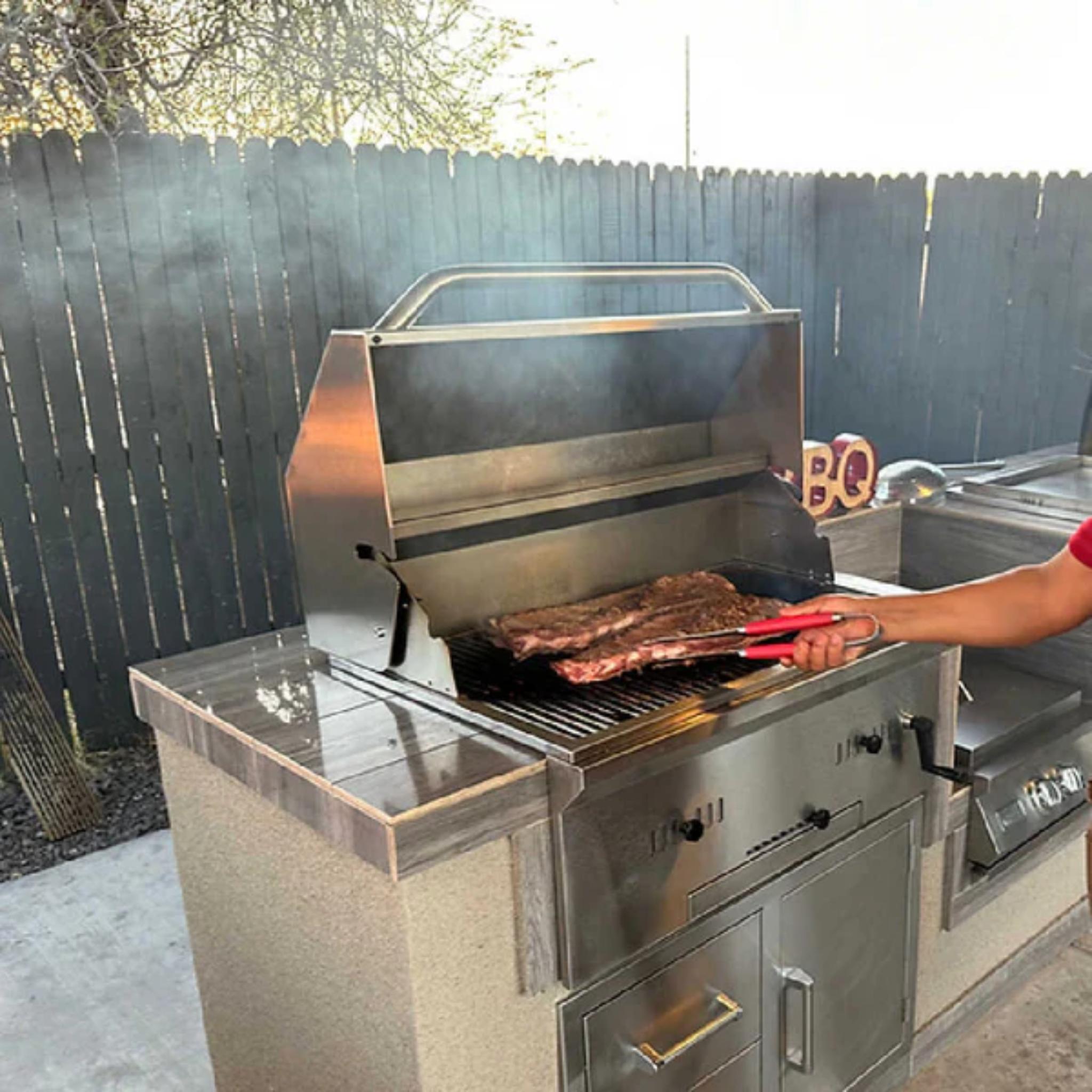 Bull 30" Bison Premium Drop In Charcoal Grill