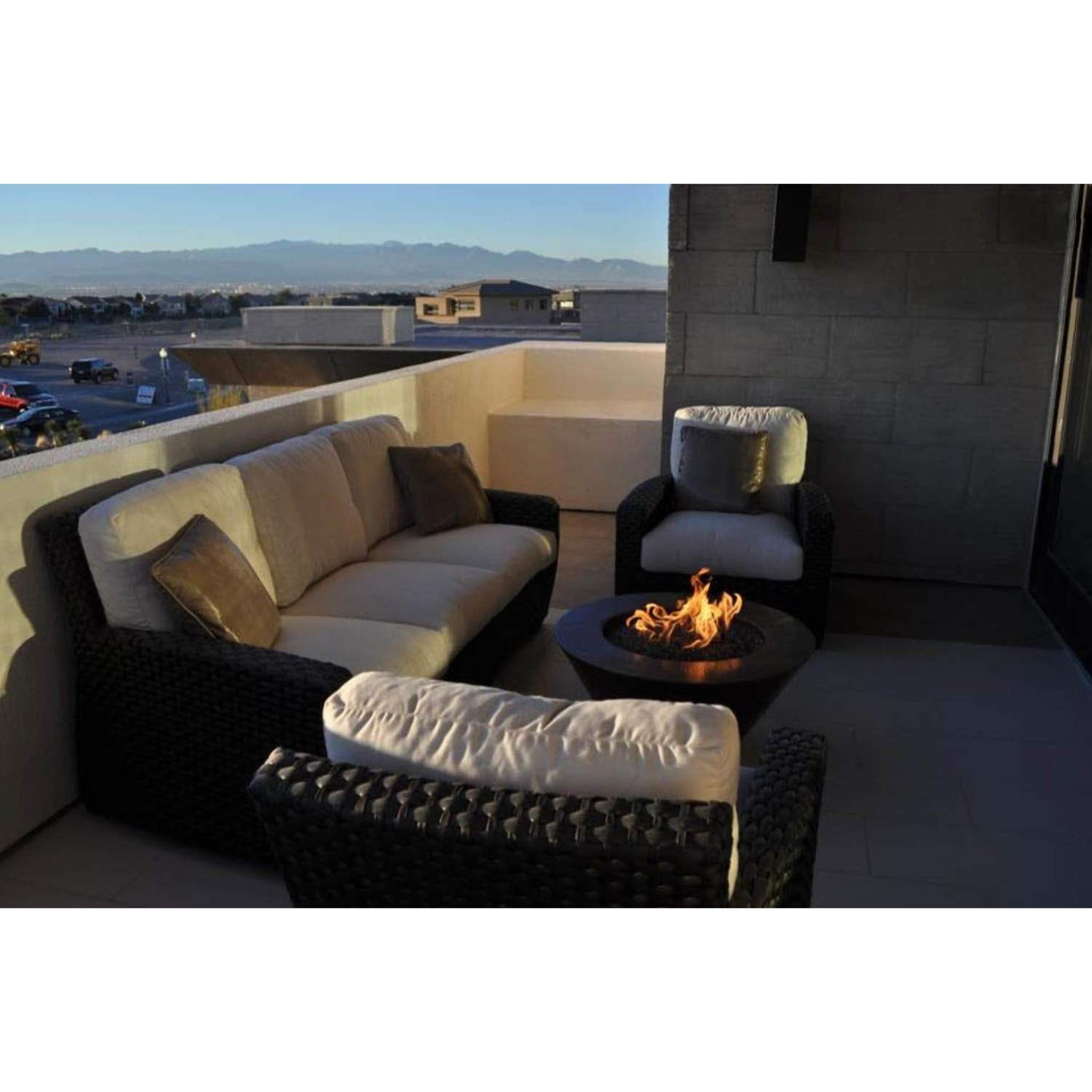 HPC Mesa Round 32" Copper Fire Bowl