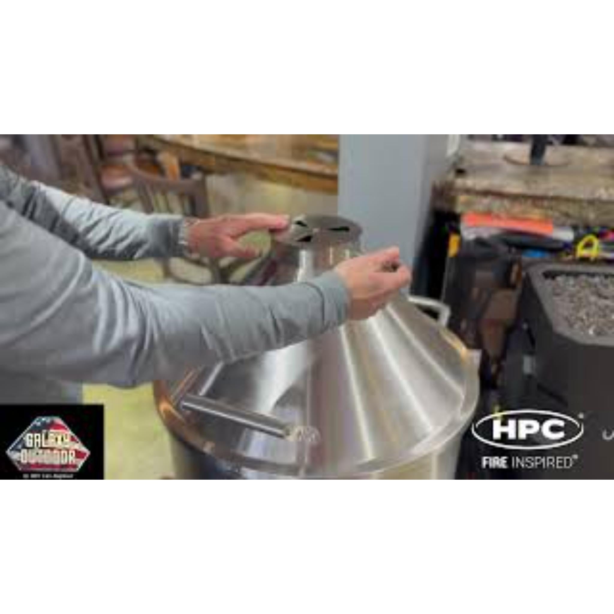 HPC Stainless Steel Drum Smoker