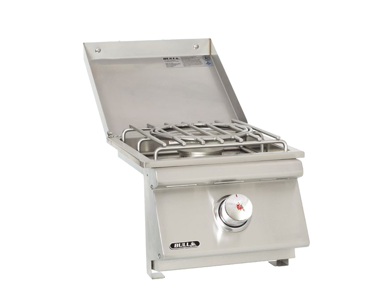 Bull Slide in Pro Single Side Burner with Cover