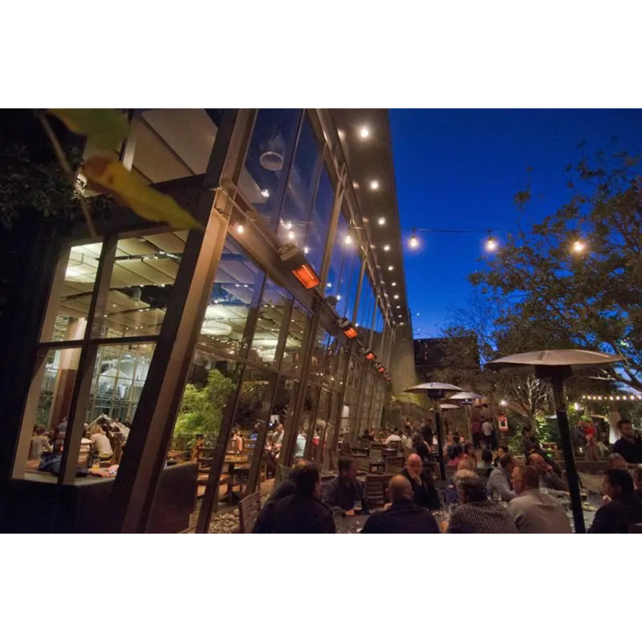 Schwank Portable Parasol Stainless Steel Patio Heater, LP Gas