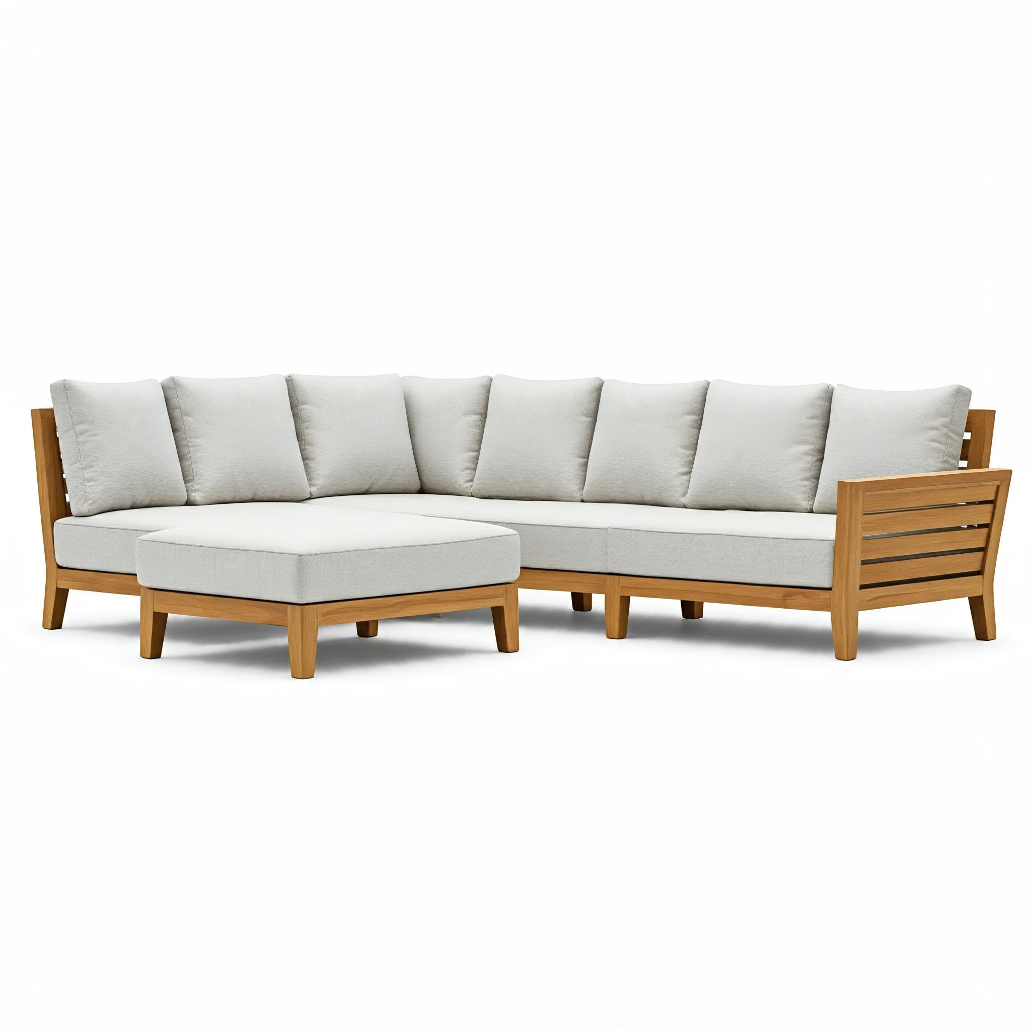 Teak Sectional Sofa