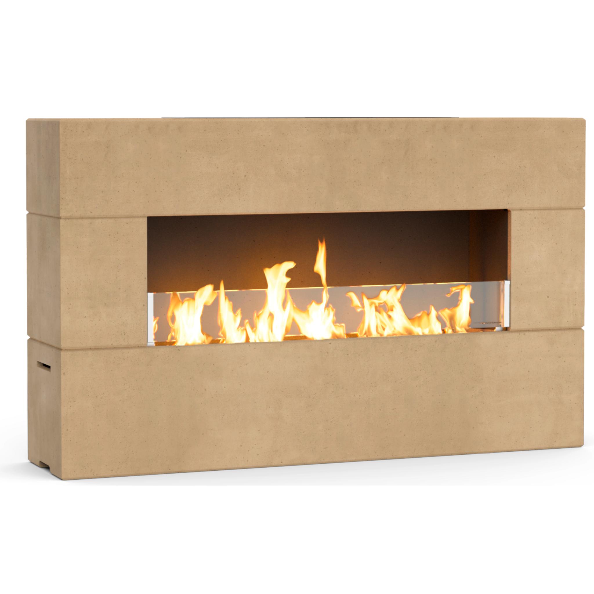 American Fyre Designs 72" Milan Low Linear Outdoor Gas Fireplace